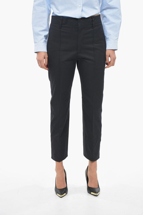 Bottega Veneta Cotton Twill Pants with Tapered Fit