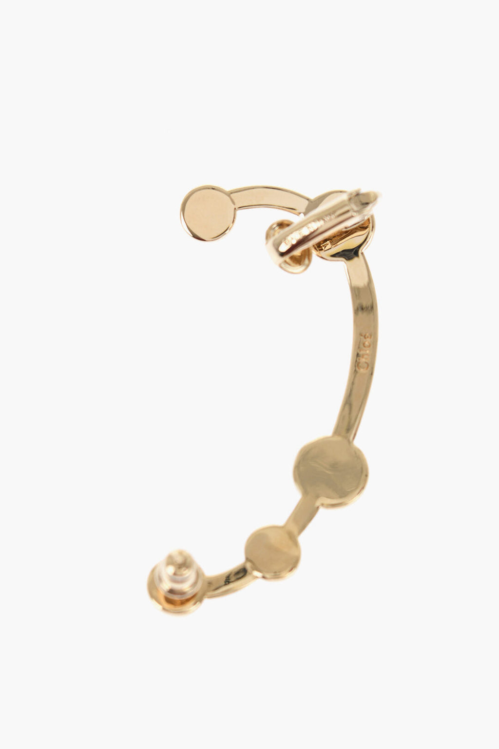 Chloe Crawler Single Earring with Quartz Details