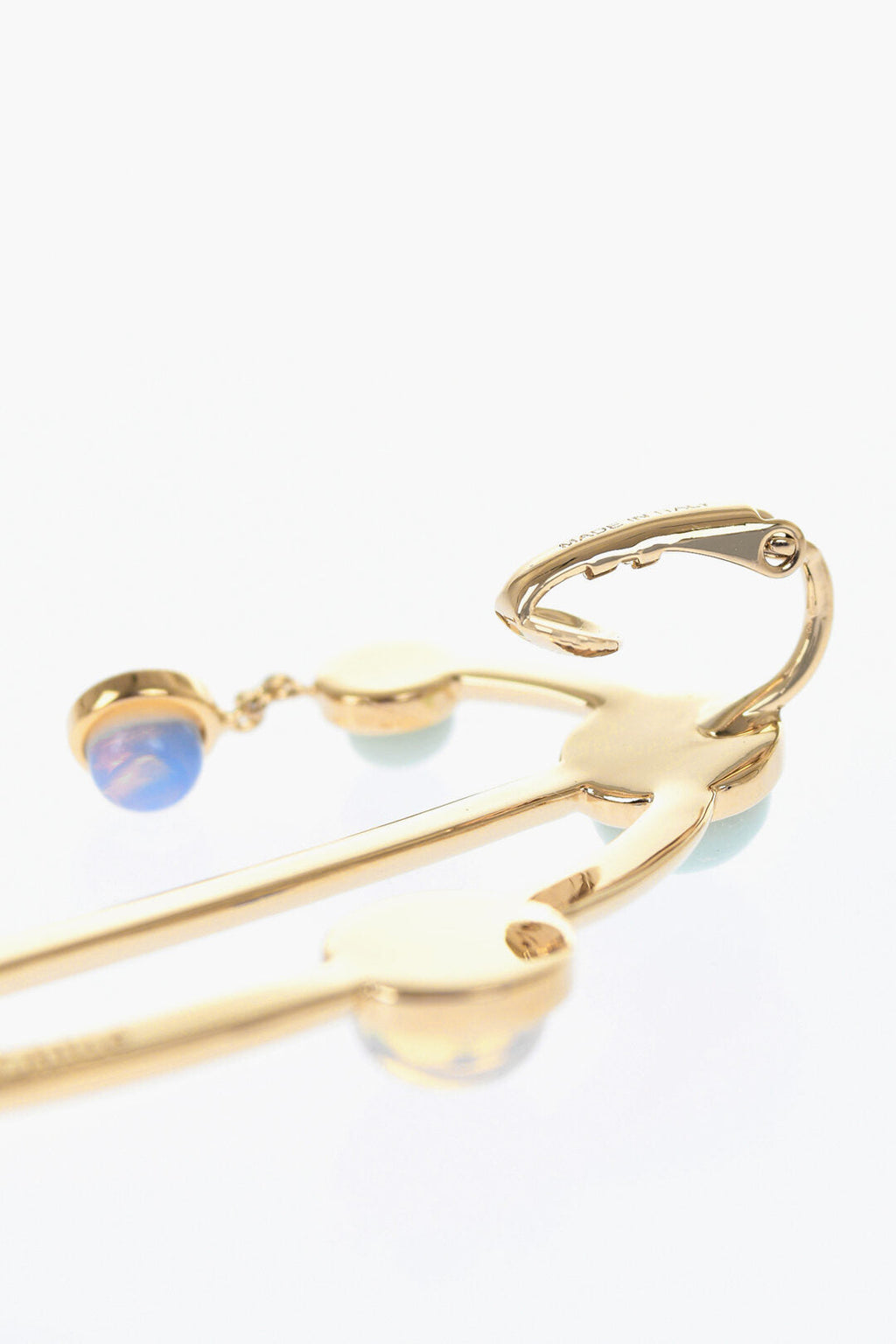 Chloe Crawler Single Earring with Quartz Details