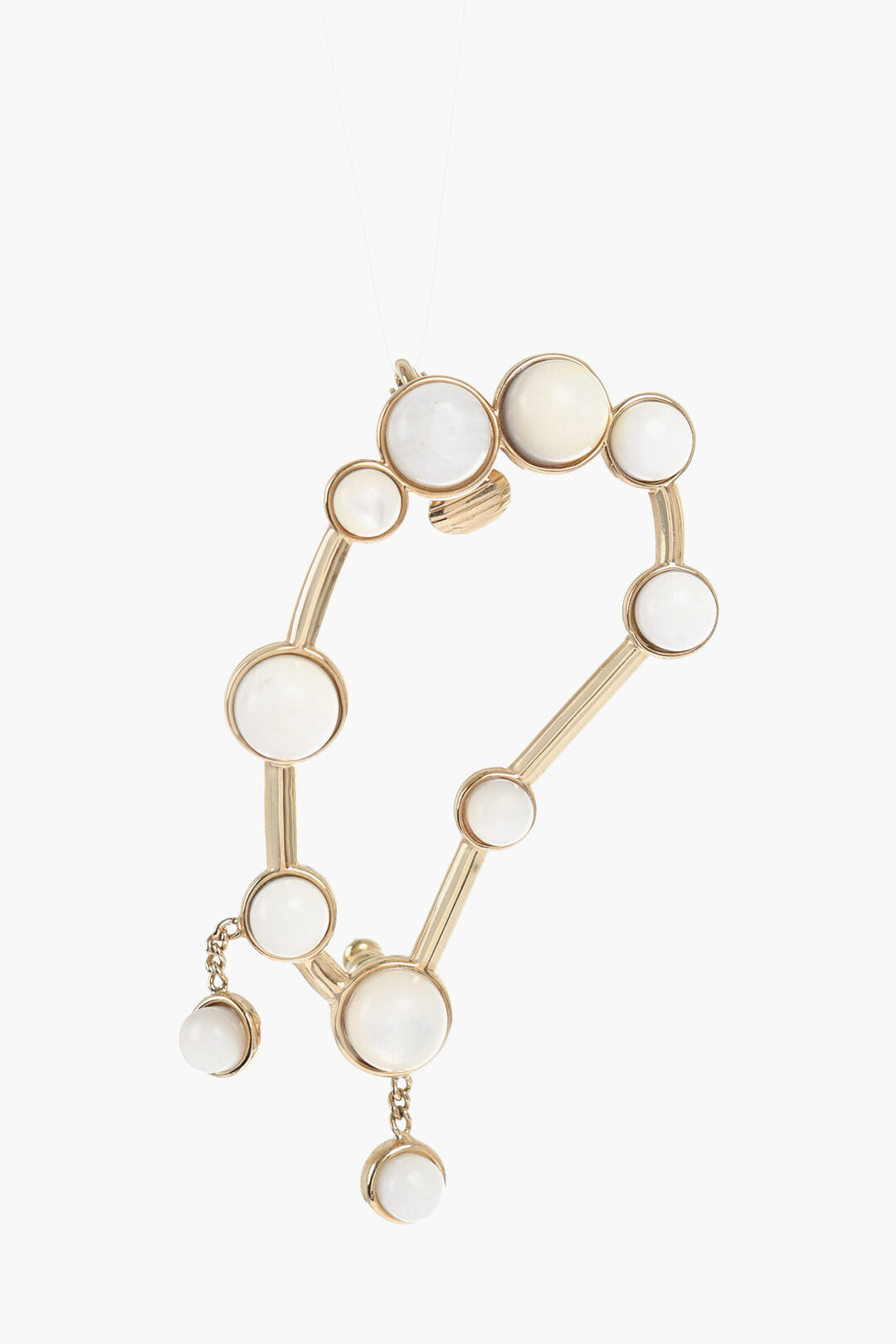 Chloe Crawler Single ZODIAC Earring with Stone Details