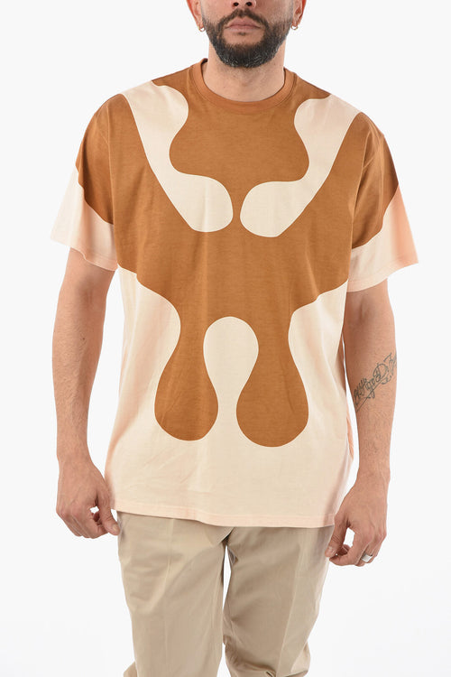 Burberry Crewneck T-shirt with BOO MONSTER Print