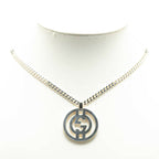 Gucci SV925 Interlocking G Necklace
