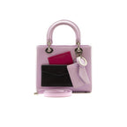 Dior Lady Le Patch Pocket Lavender Leather Medium Tote