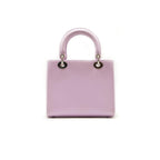 Dior Lady Le Patch Pocket Lavender Leather Medium Tote