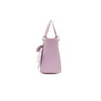 Dior Lady Le Patch Pocket Lavender Leather Medium Tote