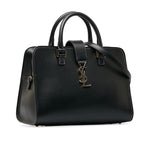Saint Laurent Business Bag in Calf Leather Black 672667