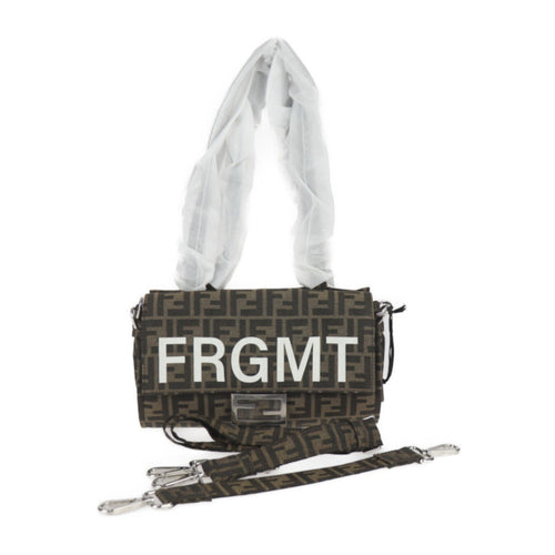 Fendi Baguette   Canvas Handbag Shoulder Bag Tote Bag ()