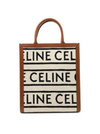 CELINE Small Vertical Cabas Tote Bag Beige