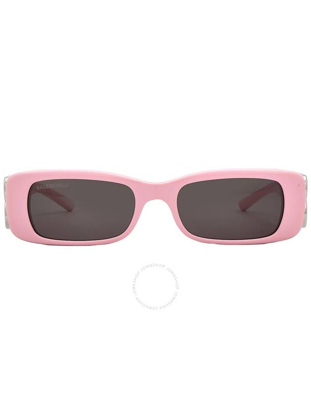 Balenciaga Eyewear Crystal-embellished square frame sunglasses