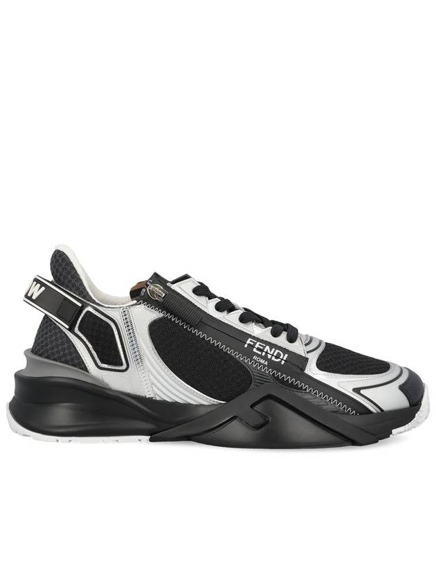 Fendi Technical Mesh Running Low-Top Sneakers Black