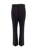 Bottega Veneta Veneta Flare High Waist Pants Black