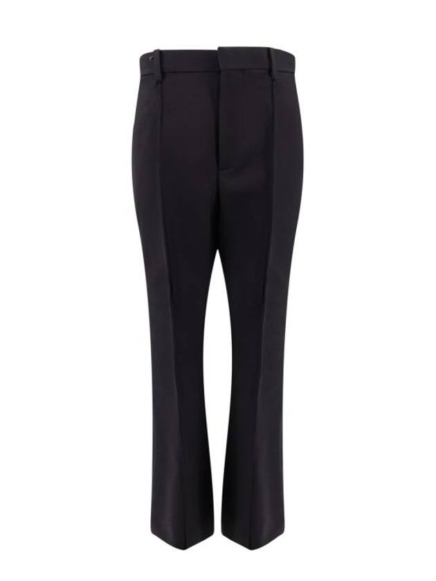 Bottega Veneta Veneta Flare High Waist Pants Black