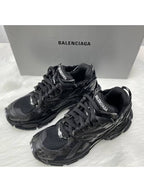 Balenciaga Runner Low Top Sneakers Black