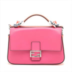 Fendi pink  Leather Handbag Tote Bag ()