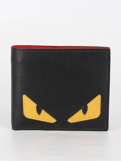Fendi Bagberg half wallet black