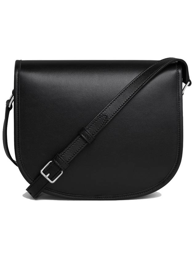 CELINE Medium Besace Triomphe Crossbody Bag Black