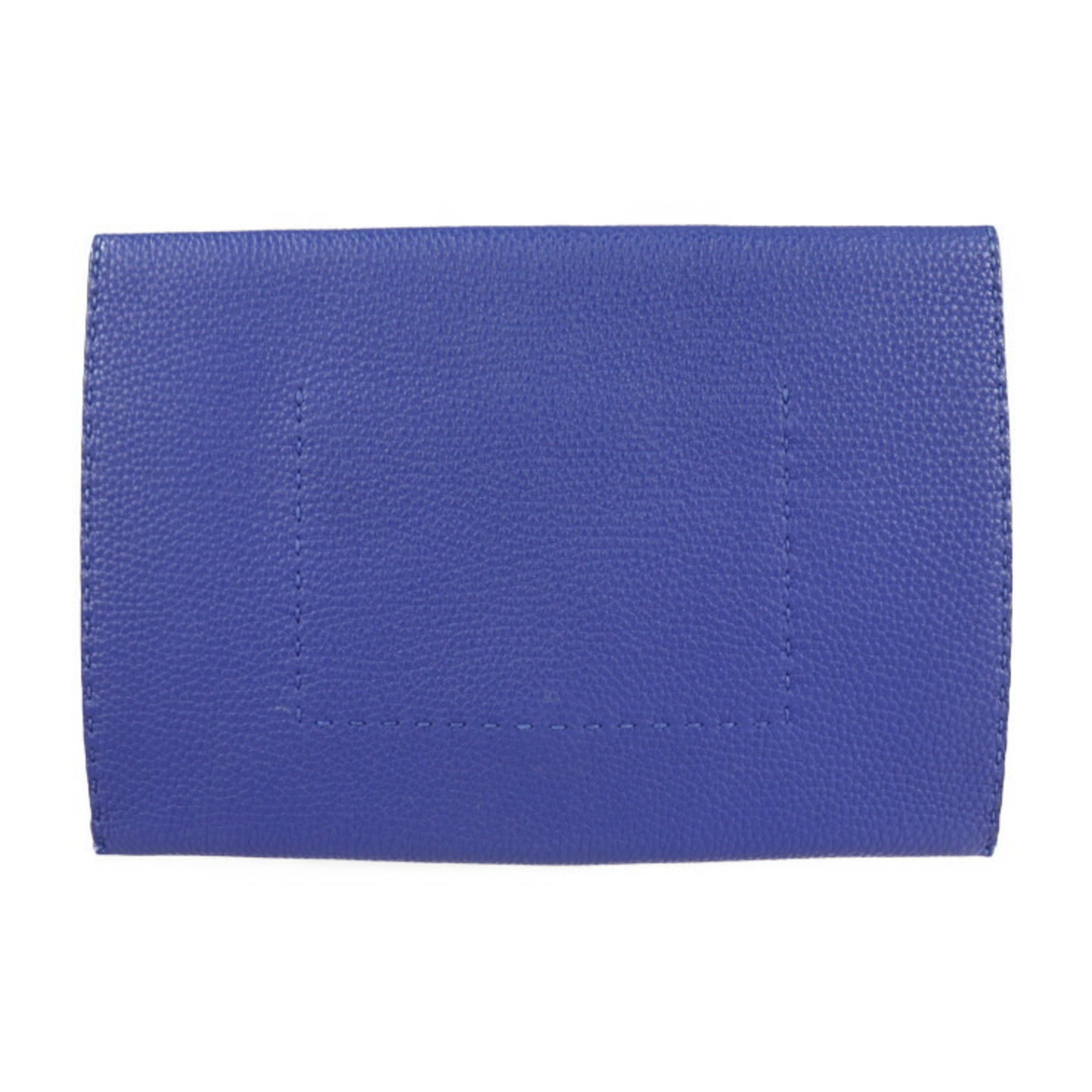 Fendi Selleria  Leather Clutch Bag ()