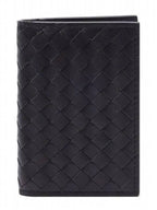 Bottega Veneta Intrecciato Card Wallet Dark Brown