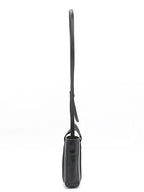 Balenciaga 693793 Black Leather Babes Phone Holder Cross Bag