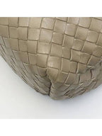 Bottega Veneta 386499 Etoff Intrecciato Nappa Large Olympia Shoulder Bag