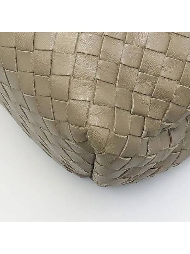 Bottega Veneta 386499 Etoff Intrecciato Nappa Large Olympia Shoulder Bag