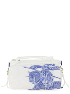 Burberry EDK Print Small Duffel Bag White