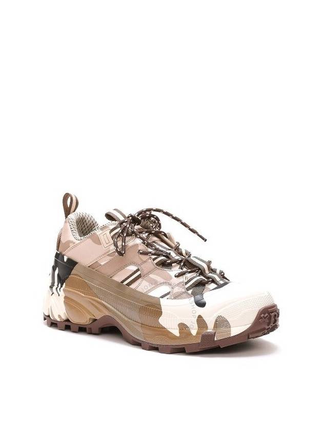 Burberry Burberry Arthur Camouflage Print Grip Strap Nylon Low Top Sneakers Brand Size 41 US Size 8