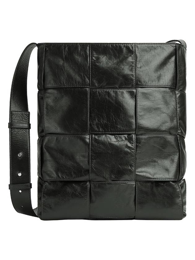 Bottega Veneta Intrecciato Leather Shoulder Bag Dark Green