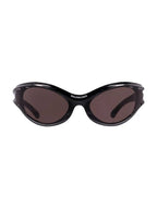 Balenciaga Eyewear Dynamo Oval Frame Sunglasses 773388T0007