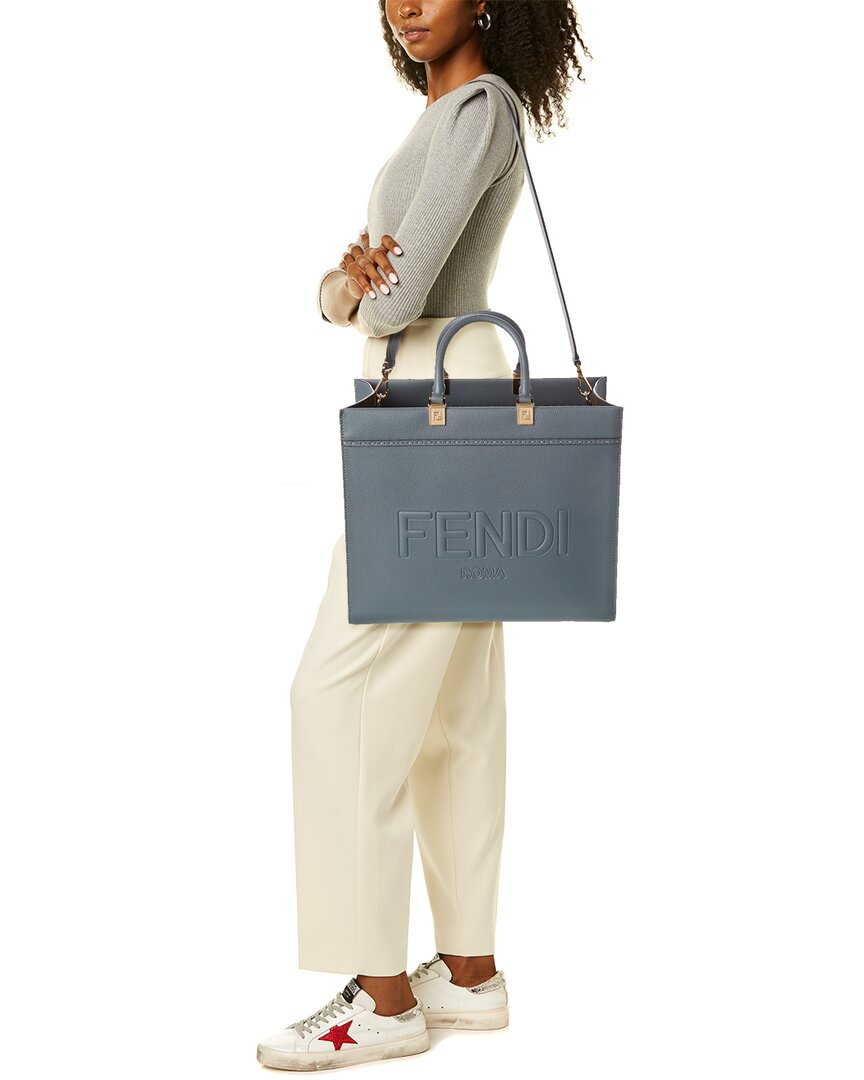 FENDI Sunshine Medium Leather Tote