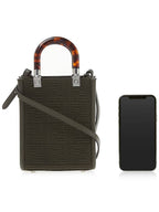 Fendi Sunshine Mini Cross Bag Green