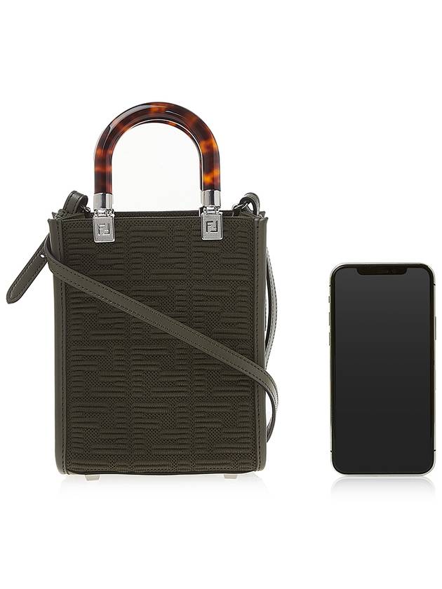 Fendi Sunshine Mini Cross Bag Green