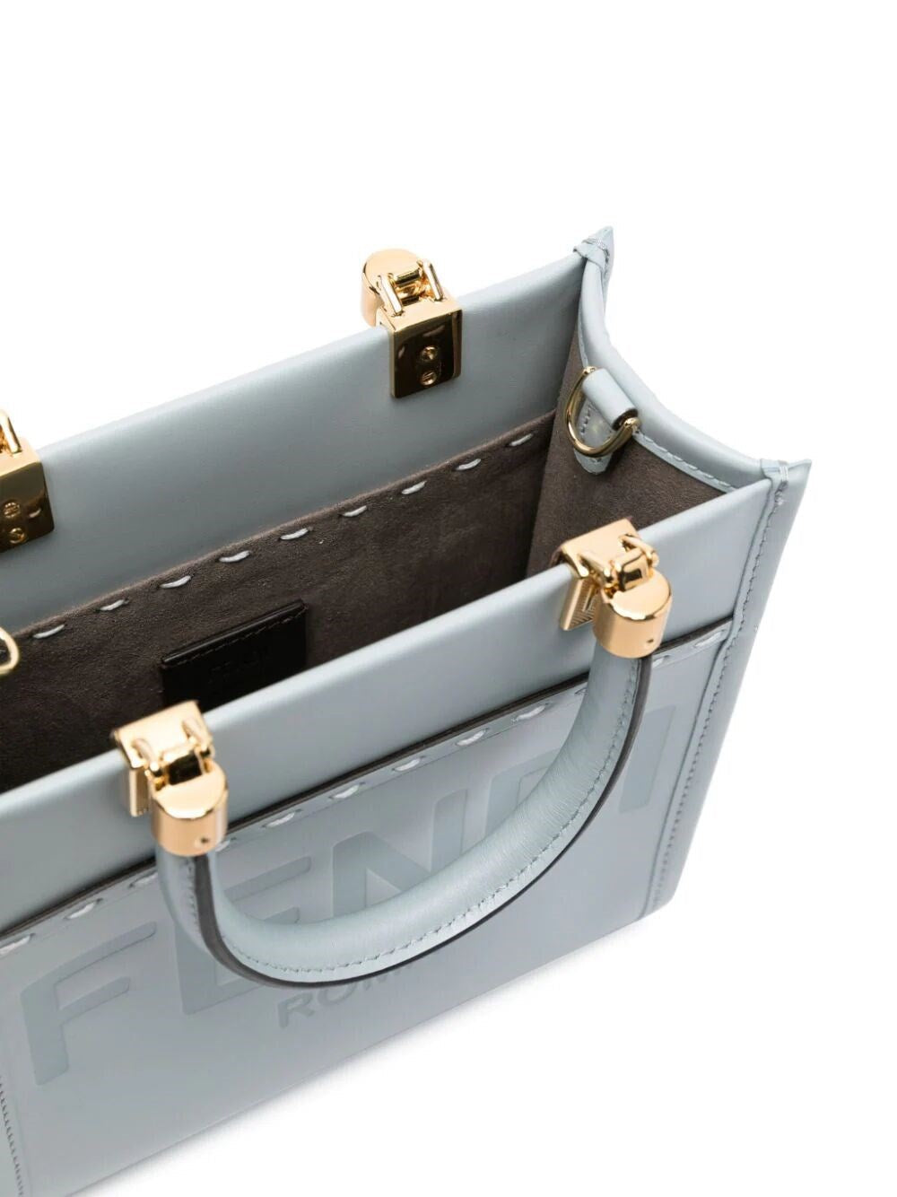 Fendi Women Mini Sunshine Shopper Bag