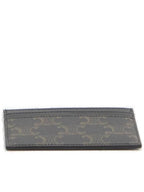 CELINE Triomphe Card Wallet Black