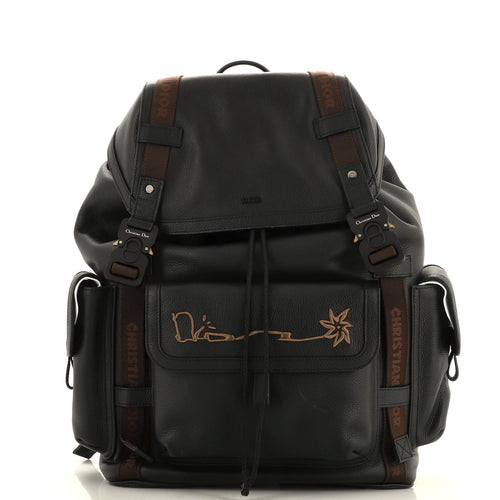 Dior x Cactus Jack Hit the Road Backpack Leather