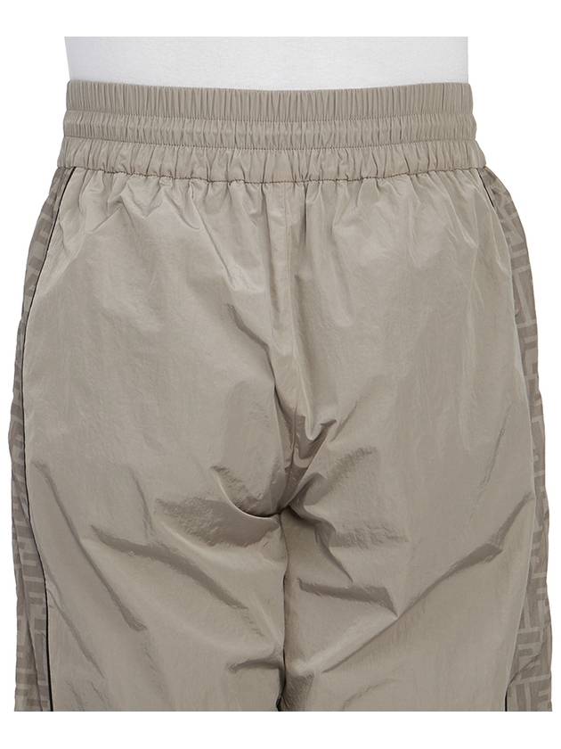 Fendi Men's Plain Logo Track Pants Grey