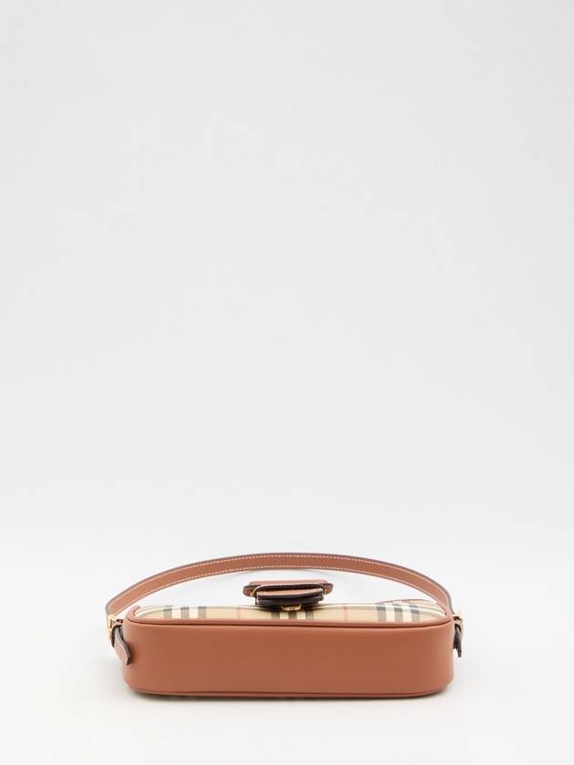 Burberry Check Shoulder Bag Brown