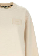 Fendi Patch Logo Sweatshirt Ivory