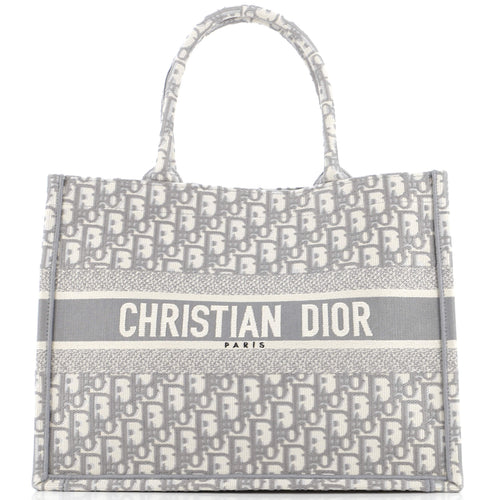 Dior Book Tote Oblique Canvas Medium