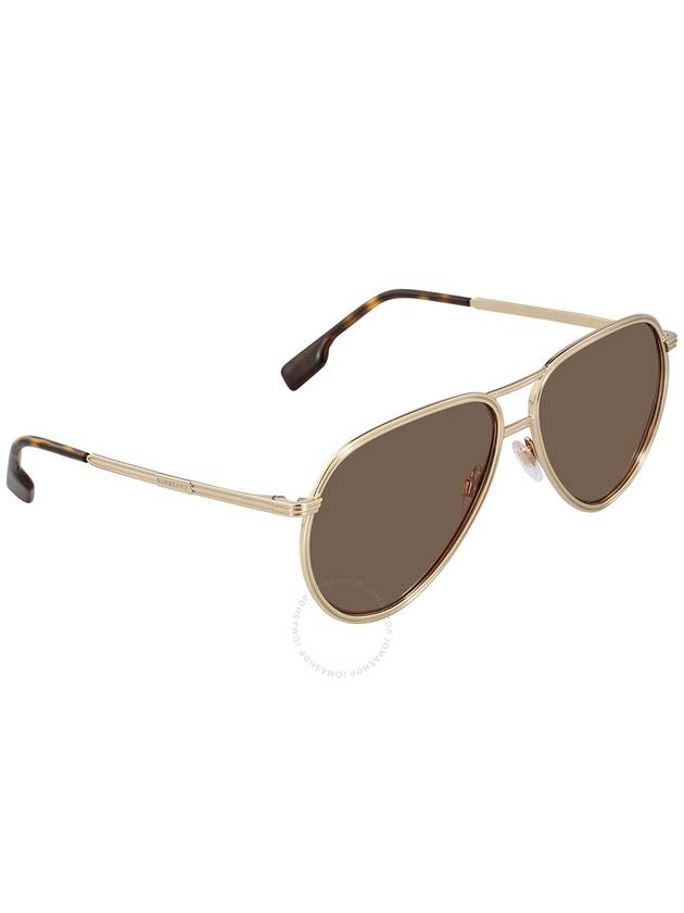Burberry Burberry Scott Dark Brown Pilot Men's Sunglasses BE3135 110973 59