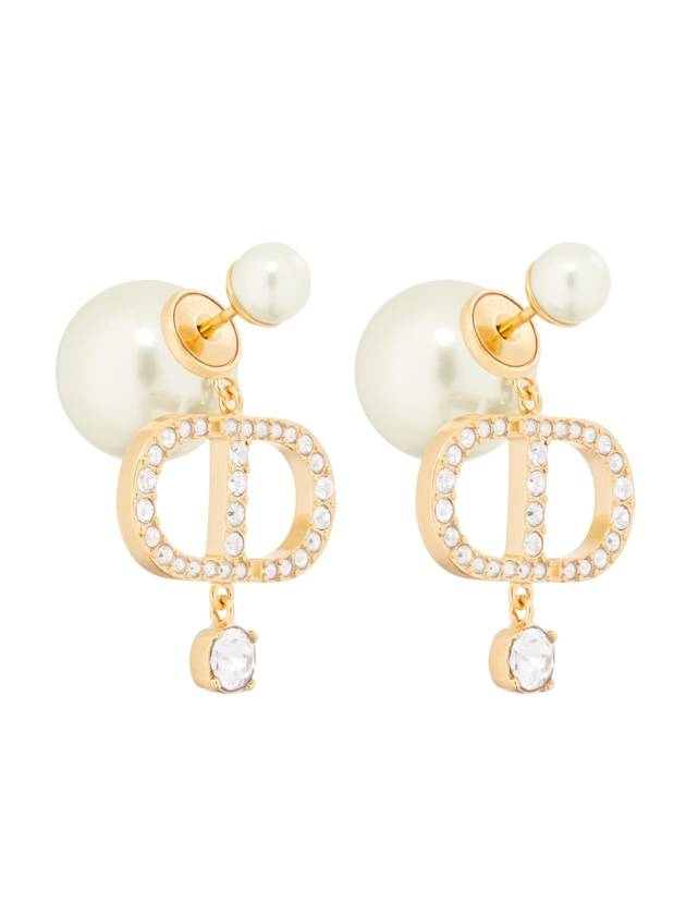 Tribales Pearl Earrings Gold Dior
