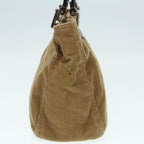 Fendi Corduroy  Cloth Handbag ()