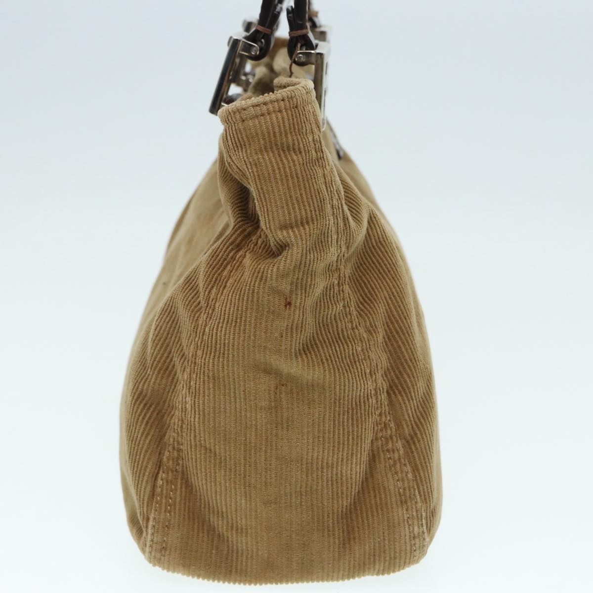 Fendi Corduroy  Cloth Handbag ()