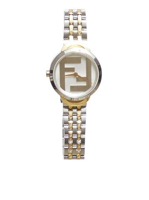 Fendi Forever Fendi Round 30mm Stainless Steel Watch Gold