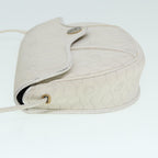 Dior Honeycomb  Canvas Shoulder Bag (Pre-Owned)