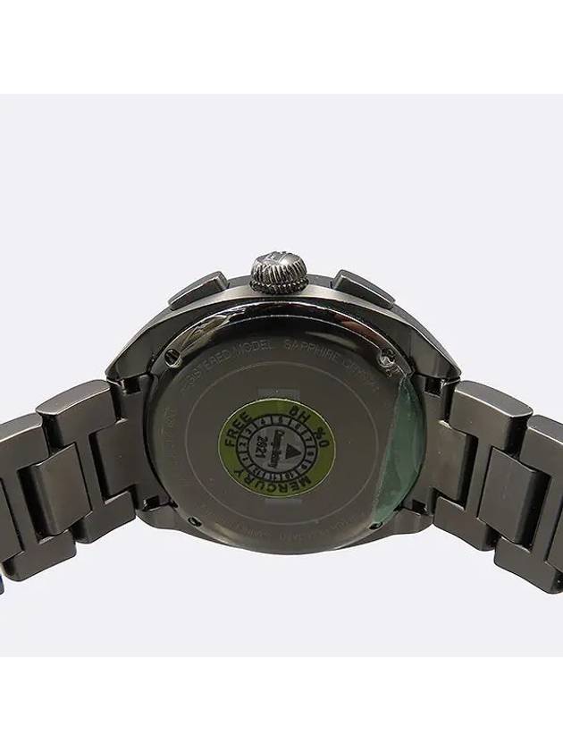 Fendi F215716400 Momento Bucks Gray Metal Chronograph Men s Watch