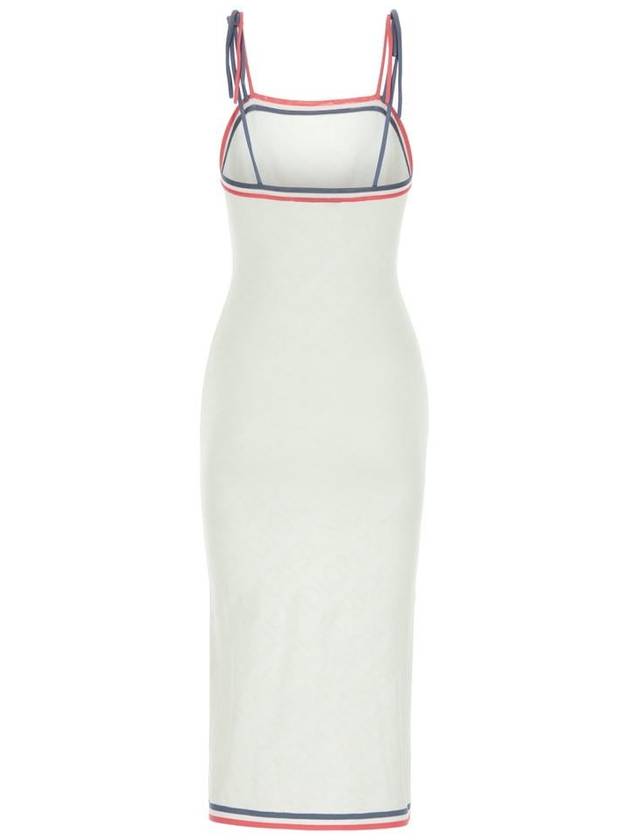 Fendi midi dress FZDB45ANZE F0ZNM WHITE
