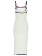 Fendi midi dress FZDB45ANZE F0ZNM WHITE