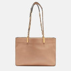 Chloe Tricolor Leather Carey Tote