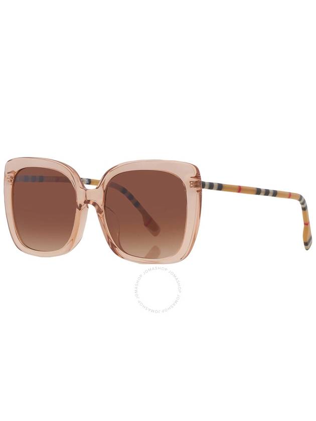 Burberry Burberry Caroll Gradient Brown Square Ladies Sunglasses BE4323F 400613 56